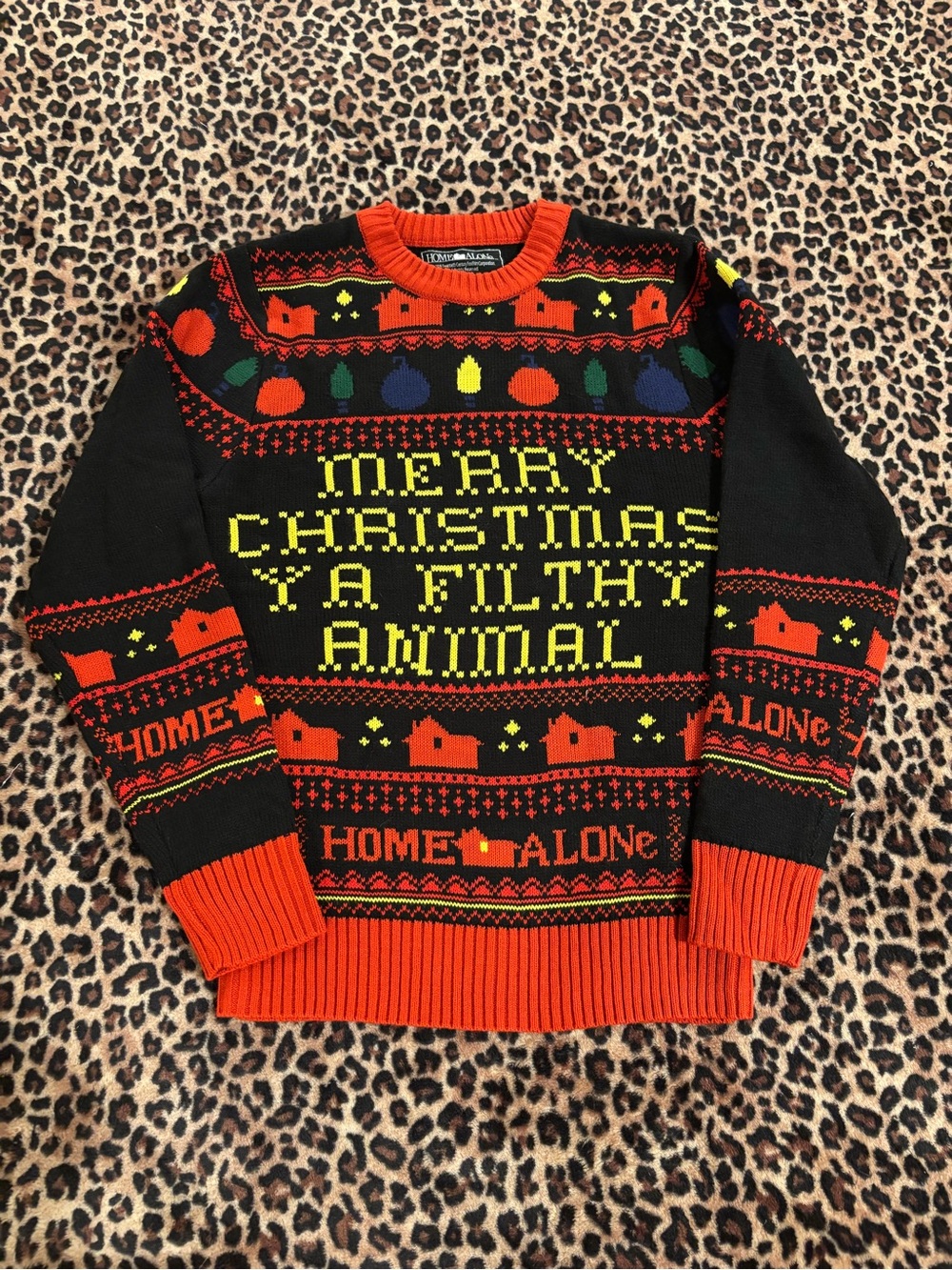 Home Alone Holiday Christmas Crewneck Sweater